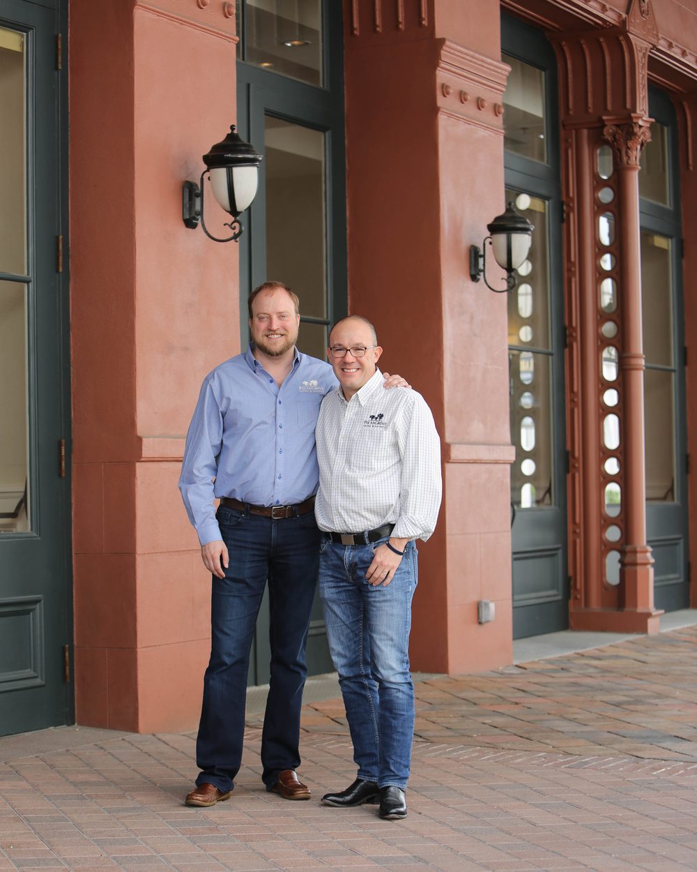 Pepe and Lalo, founders of Pecan Grove Farms